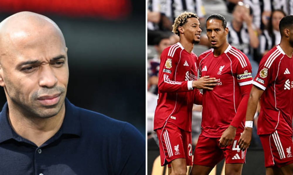 Split image of Thierry Henry and Hugo Ekitike