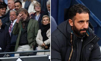 Manchester United hierarchy and Ruben Amorim.