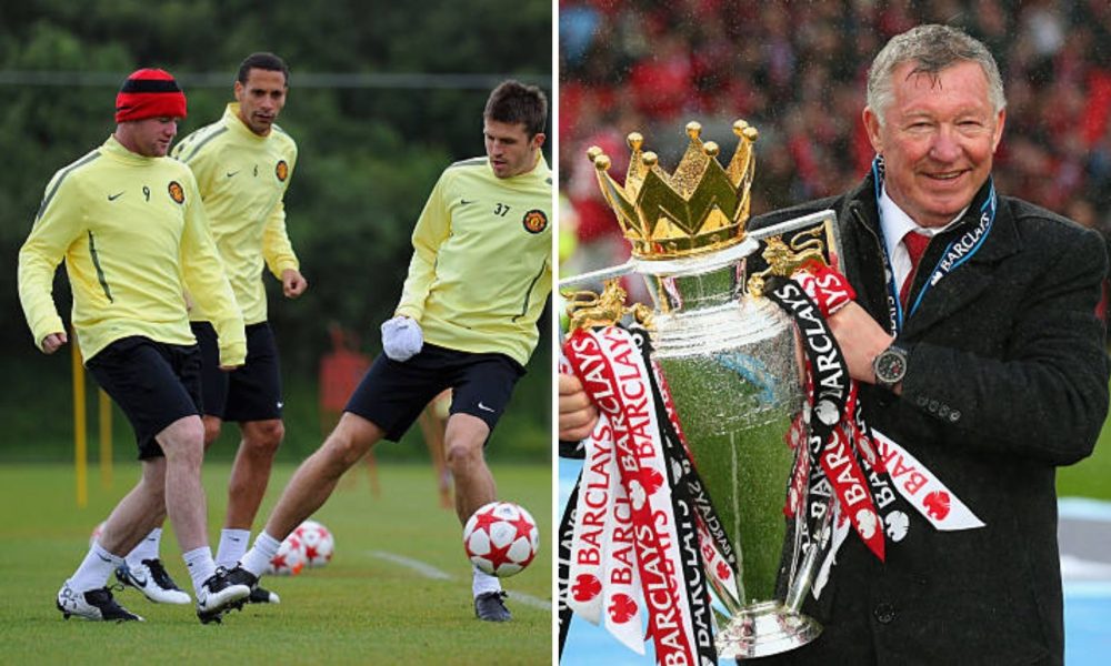 Manchester United legendary trio and SAF