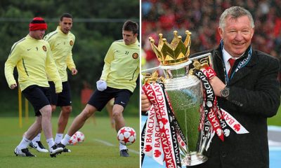 Manchester United legendary trio and SAF