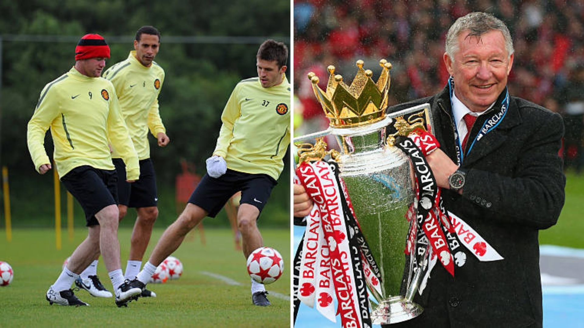 Manchester United legendary trio and SAF