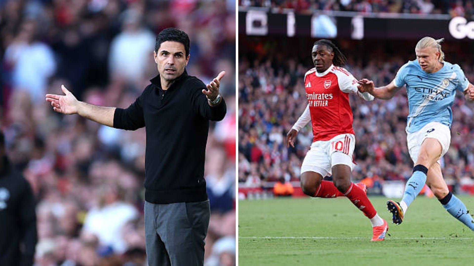 Mikel Arteta and the 1-1 draw