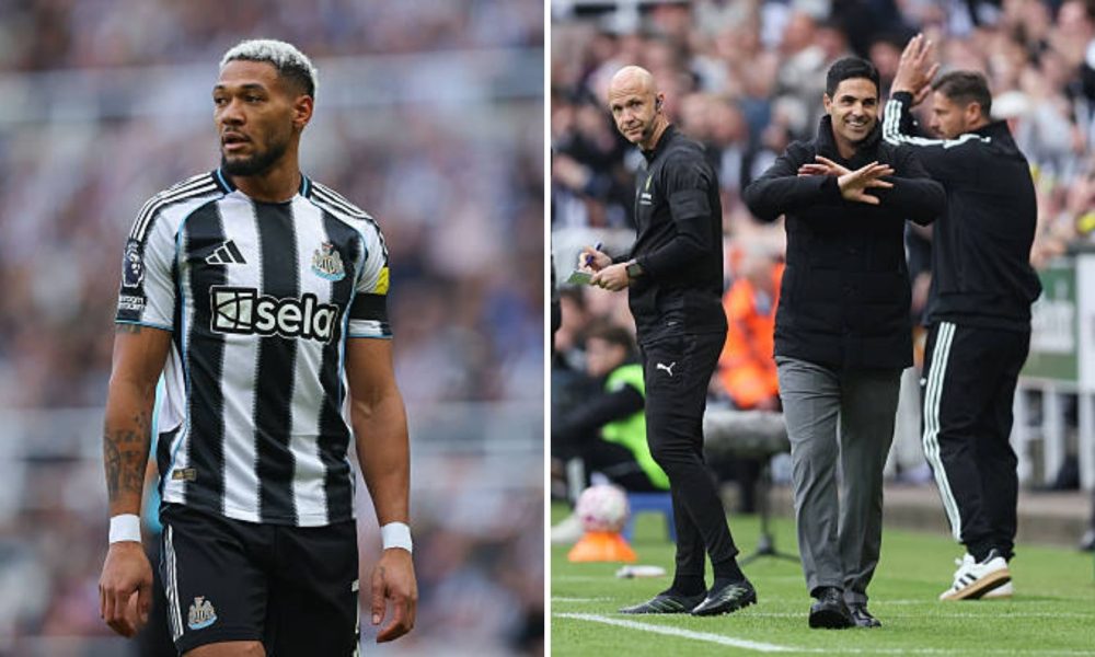 Joelinton and Arteta