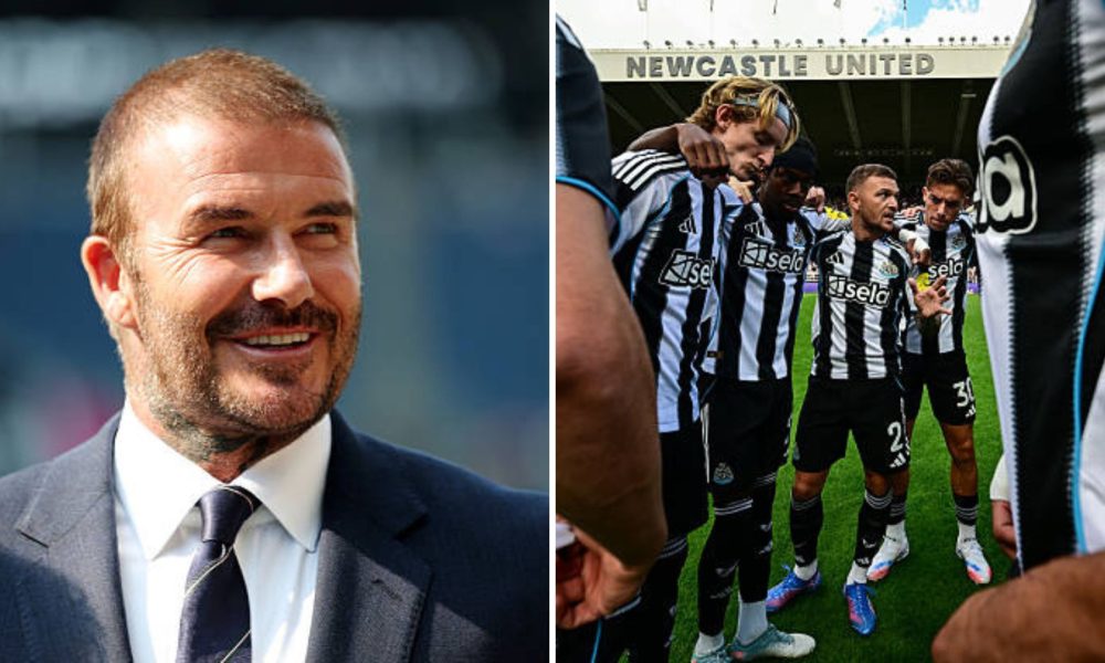 David Beckham predicts Newcastle shock.