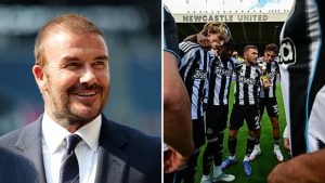 David Beckham predicts Newcastle shock.