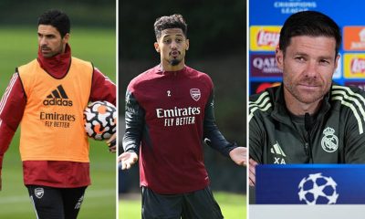 William Saliba of Arsenal, highly rated by Xabi Alonso and Real Madrid.