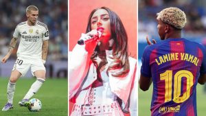 Love triangle between Nicki Nicole, Franco Mastantuono and Lamine Yamal