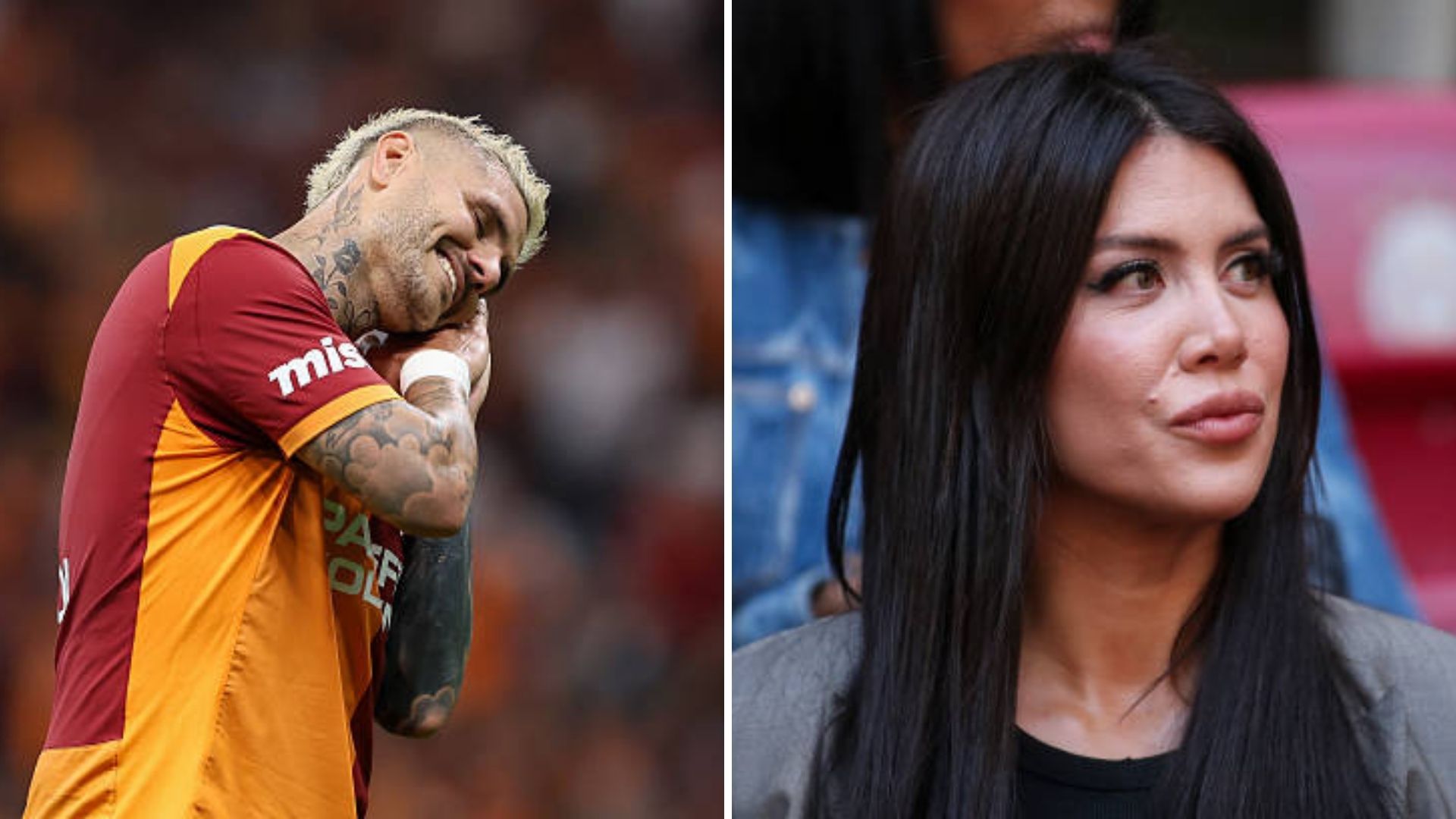 Wanda Nara and Mauro Icardi