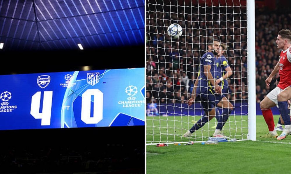 Arsenal win against Atletico Madrid