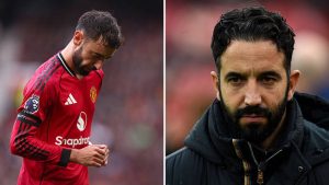 Bruno Fernandes and Ruben Amorim