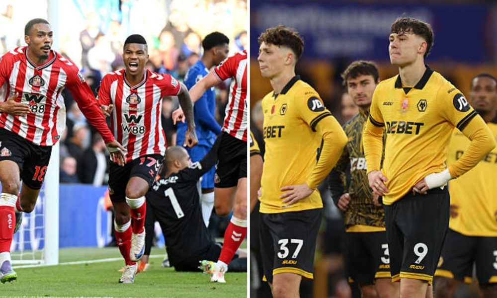 Promoted sides enjoying their time in the Premier League.