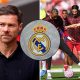 Xabi Alonso, Florian Wirtz and the Real Madrid badge