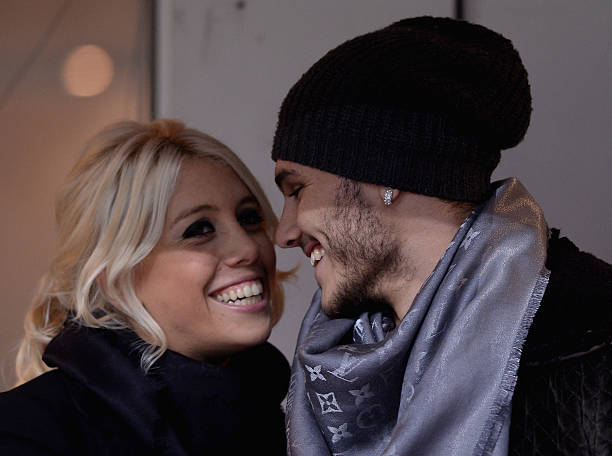 Mauro Icardi and Wanda Nara