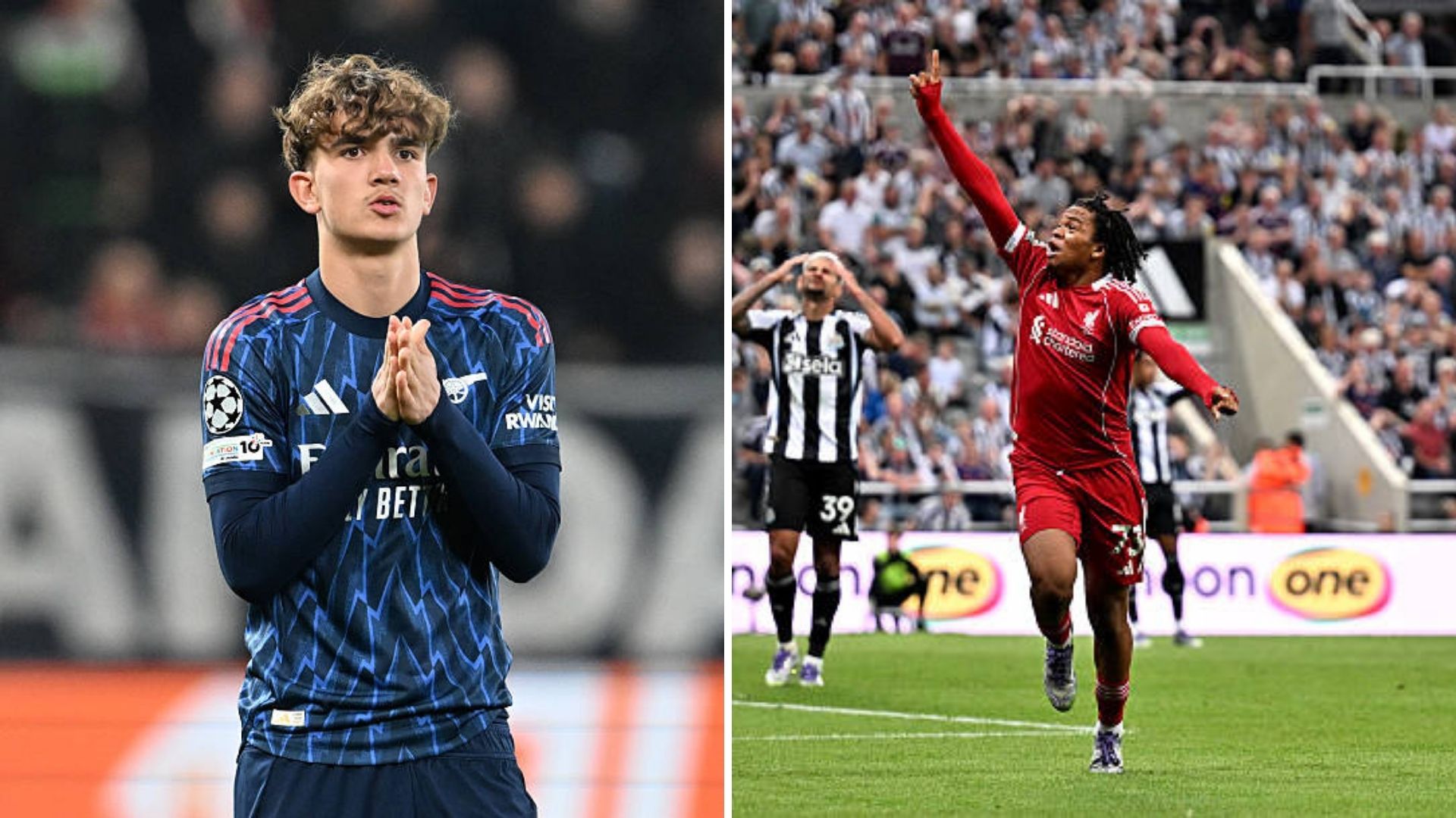 Max Dowman and Rio Ngumoha