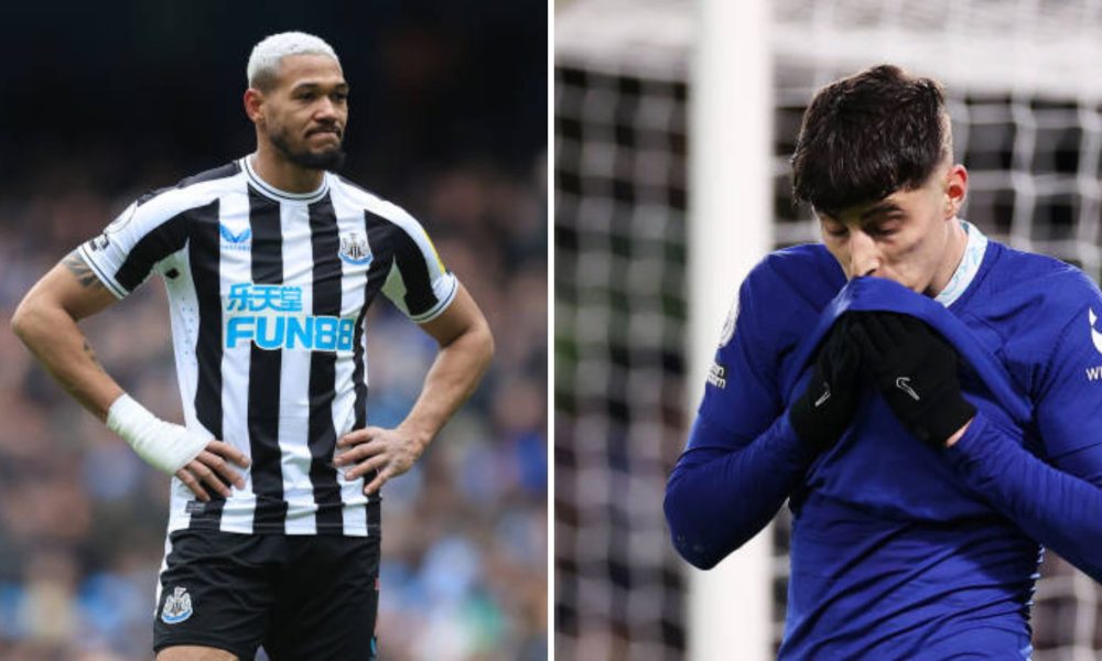 Joelinton and Kai Havertz