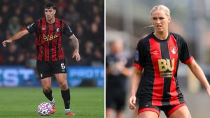 Marcos Senesi and Kelci-Rose Bowers