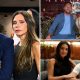 Collage of David and Victoria Beckham, Cristiano Ronaldo and Georgina Rodriguez, Lionel Messi and Antonela Roccuzzo