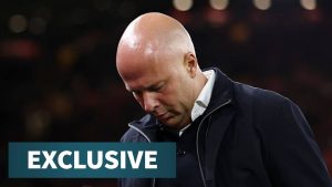 Arne Slot under pressure at Liverpool