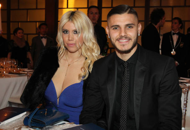Wanda Nara and Mauro Icardi