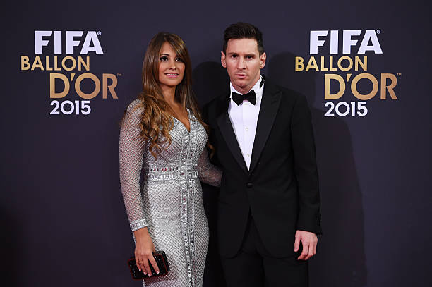Lionel Messi and Antonella Roccuzzo