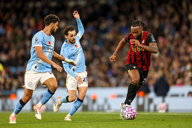 Antoine Semenyo in action
