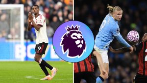 Alexander Isak and Erling Haaland