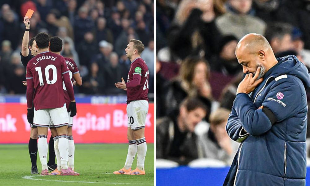Lucas Paqueta and Nuno Espirito Santo