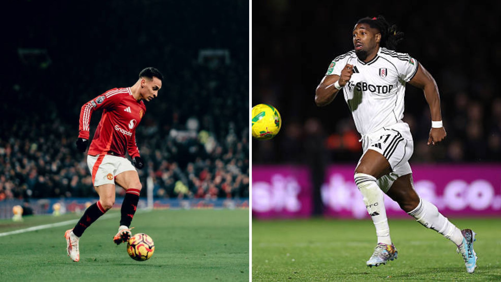 Adama Traore and Antony