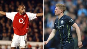 Henry and de Bruyne