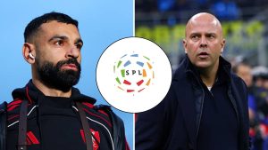 Arne Slot and Mohamed Salah