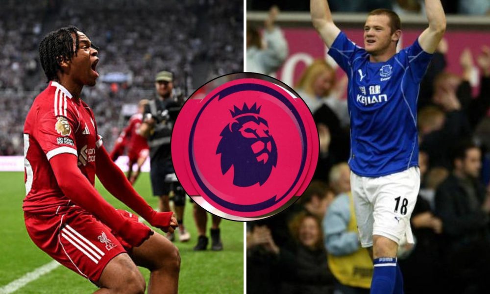 Wayne Rooney and Rio Ngumoha