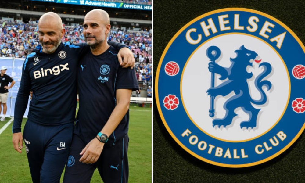 Enzo Maresca and Pep Guardiola