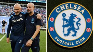 Enzo Maresca and Pep Guardiola