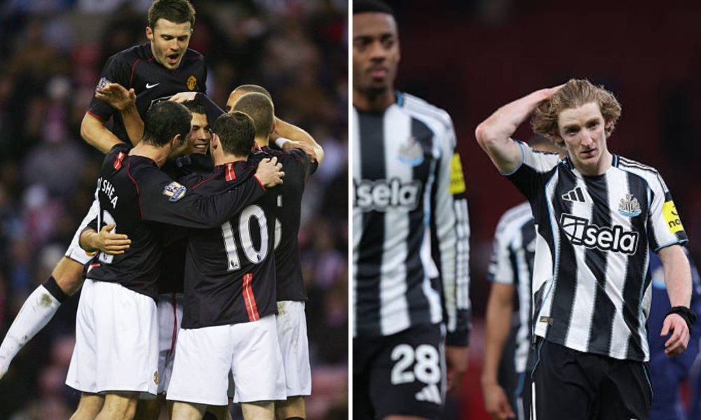 Manchester United and Newcastle United