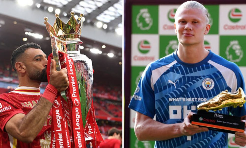 Mohamed Salah and Erling Haaland