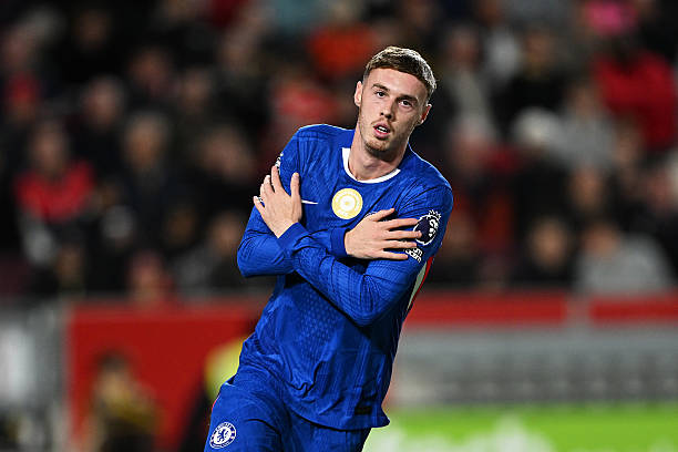 Cole Palmer fantastic celebration