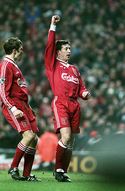 Robbie Fowler for Liverpool at Anfield