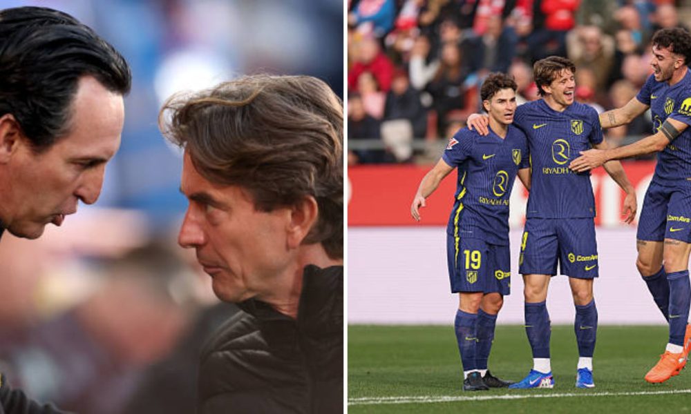 Conor Gallagher, Unai Emery and Thomas Frank