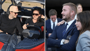 Brooklyn Beckham, Nicola Peltz, David and Victoria Beckham