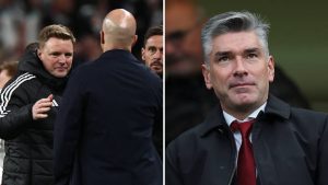 Arne Slot and Richard Hughes