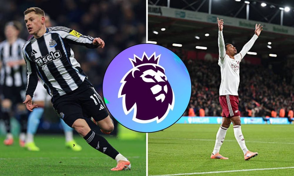 Harvey Barnes and Gabriel