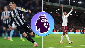 Harvey Barnes and Gabriel