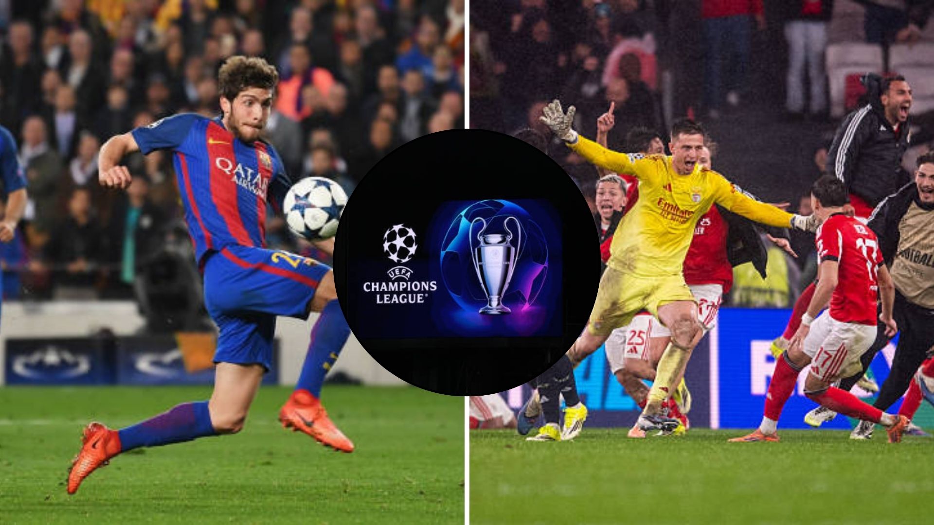 Sergi Roberto and Trubin