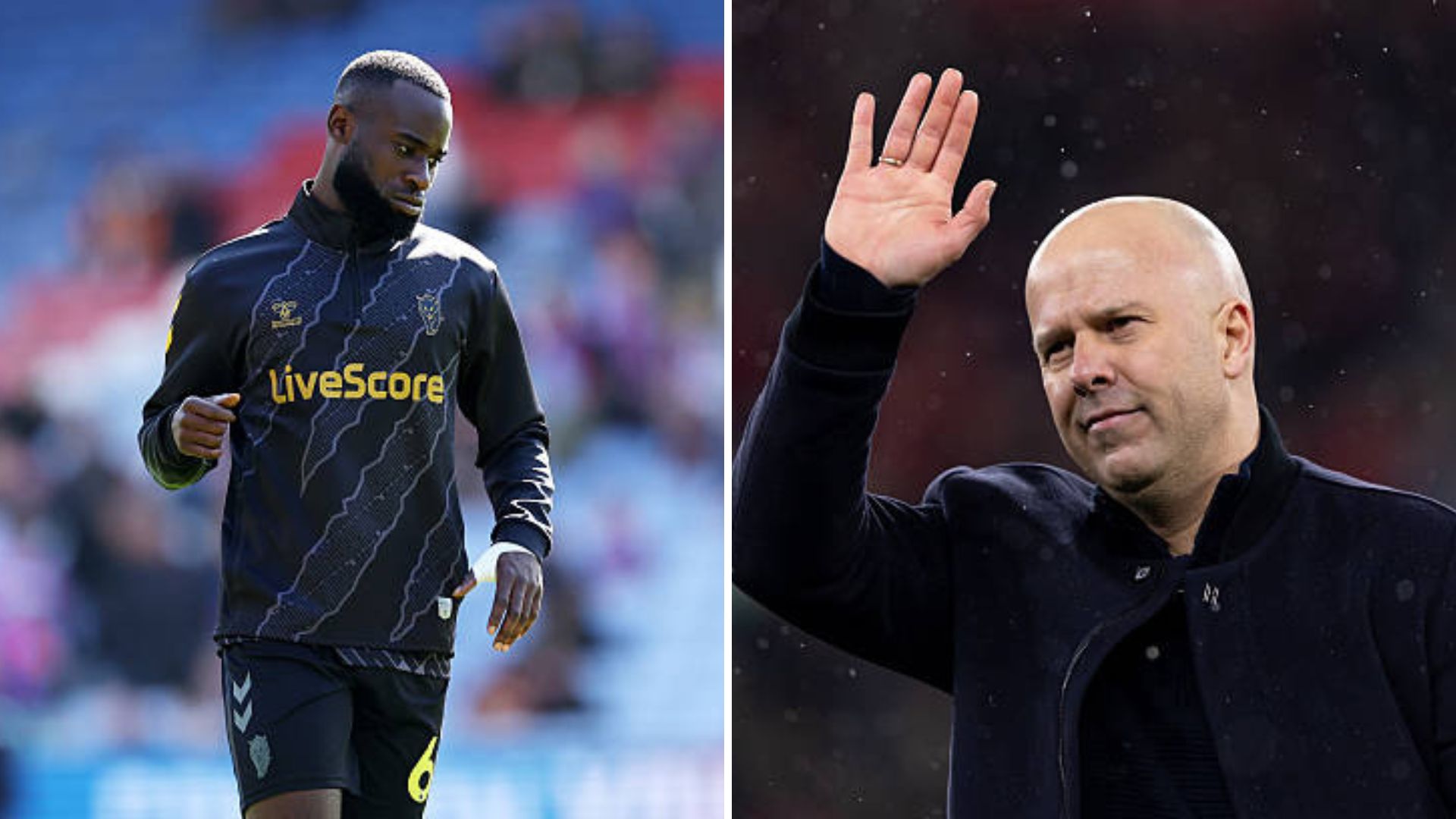 Lutsharel Geertruida and Arne Slot