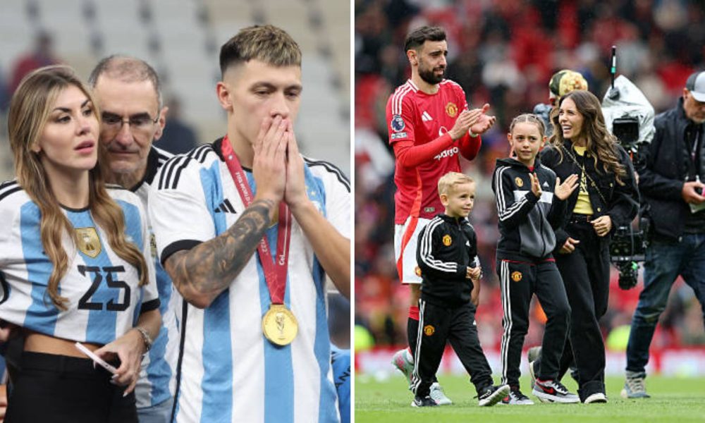 Manchester United players and their wives