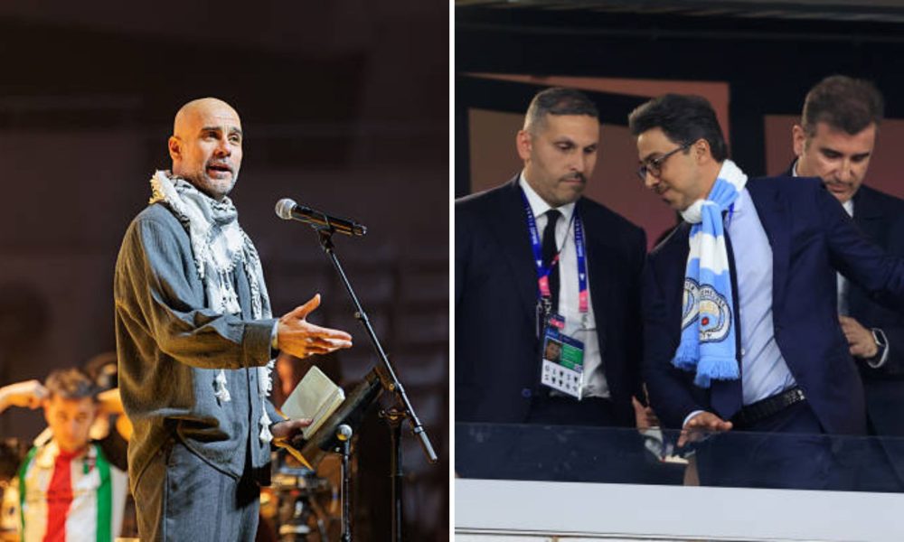 Manchester City owners and Pep Guardiola