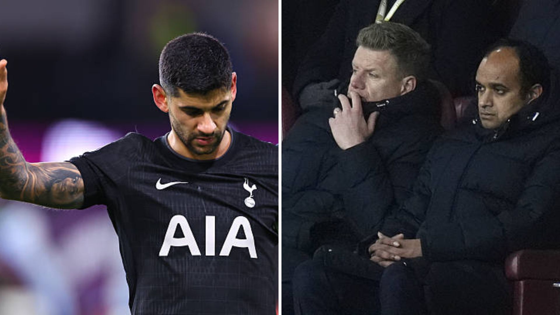 Cristian Romero and Vinai Venkatesham