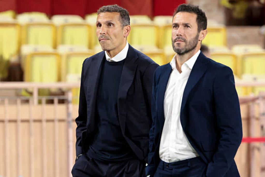 Hugo Viana and Khaldoon Al Mubarak