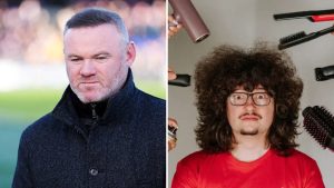 Wayne Rooney and Frank Ilett