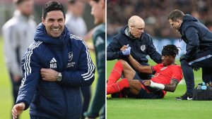 Mikel Arteta and injuries